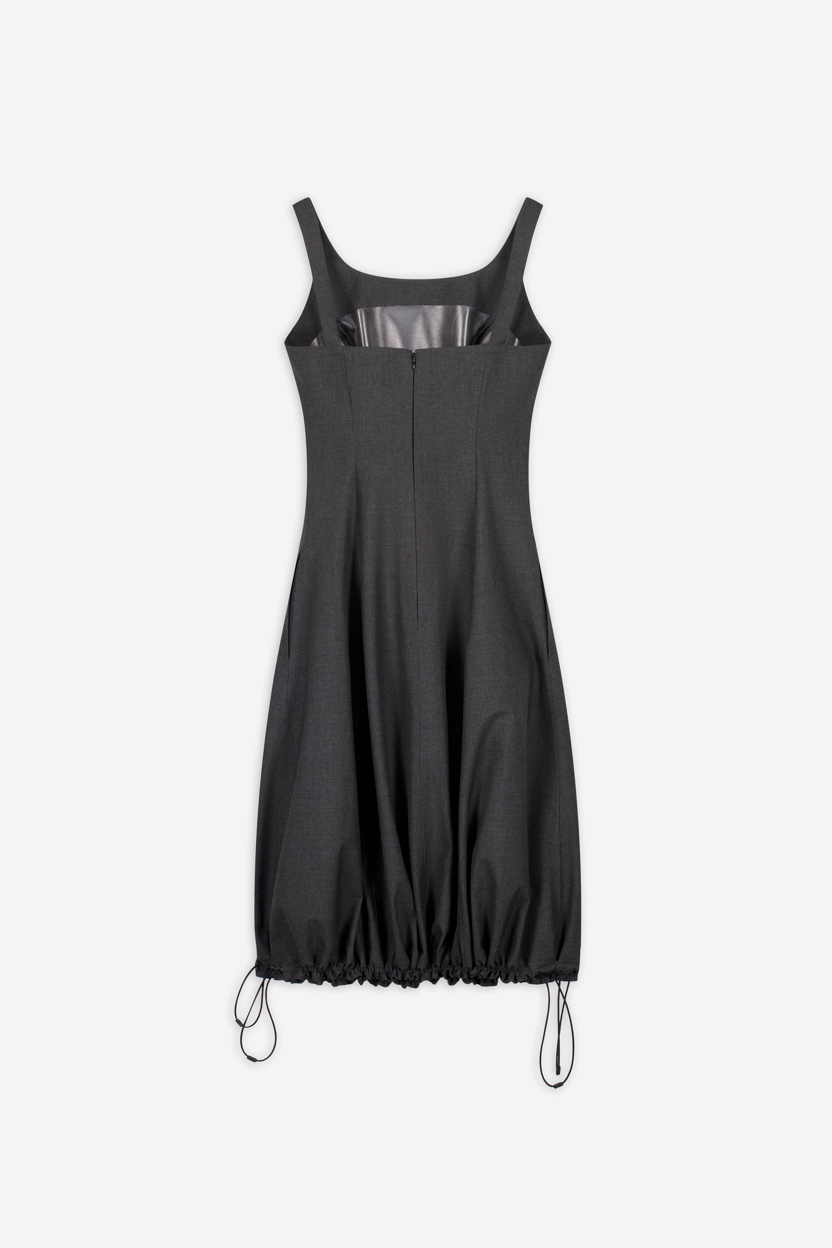 Technical Tailored Balloon Dress