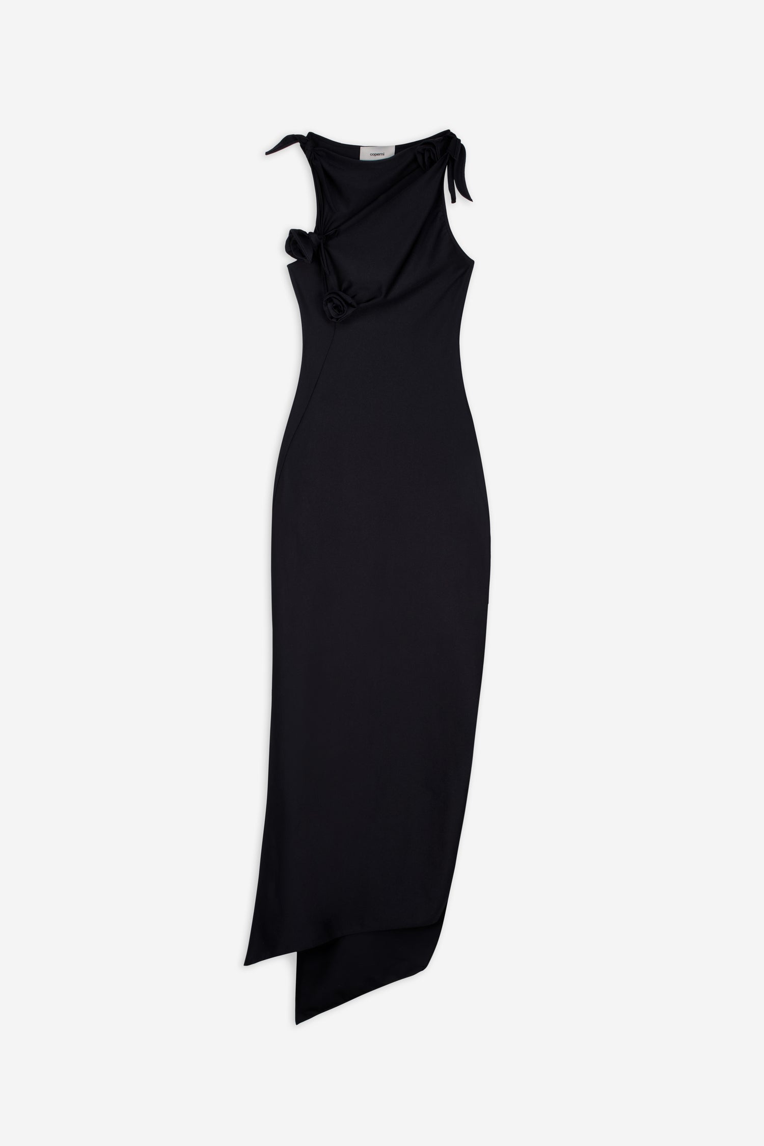 Coperni Asymmetric Flower Gown