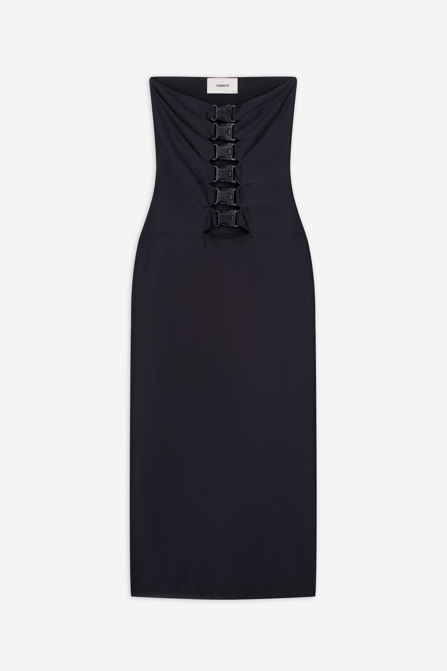 coperni dress Layered Mesh Body-Con in Black at Nordstrom, Size Large Cut from smooth technical jersey with a luxe Coperni Multi Buckle Dress