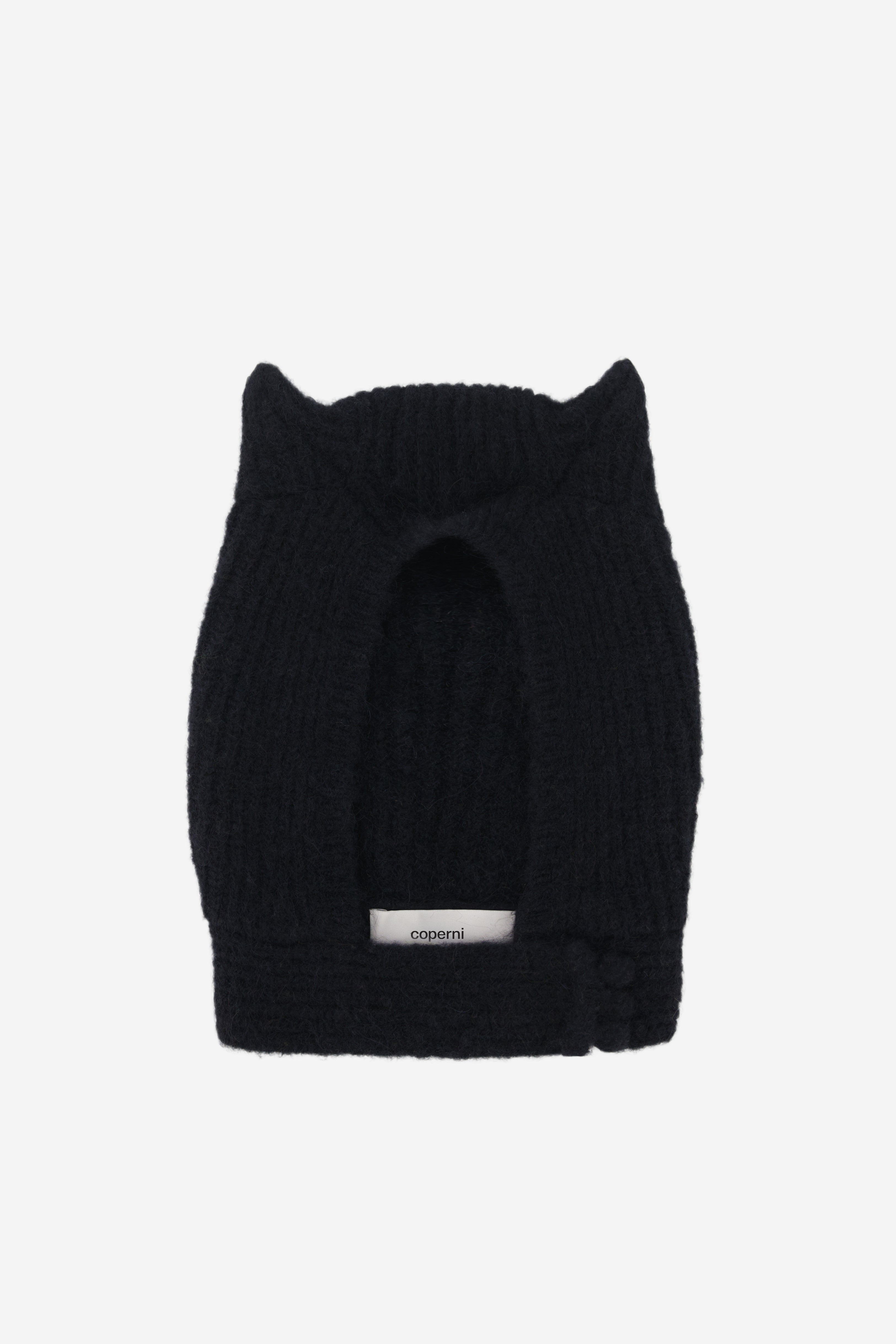 Knitted Horn Beanie