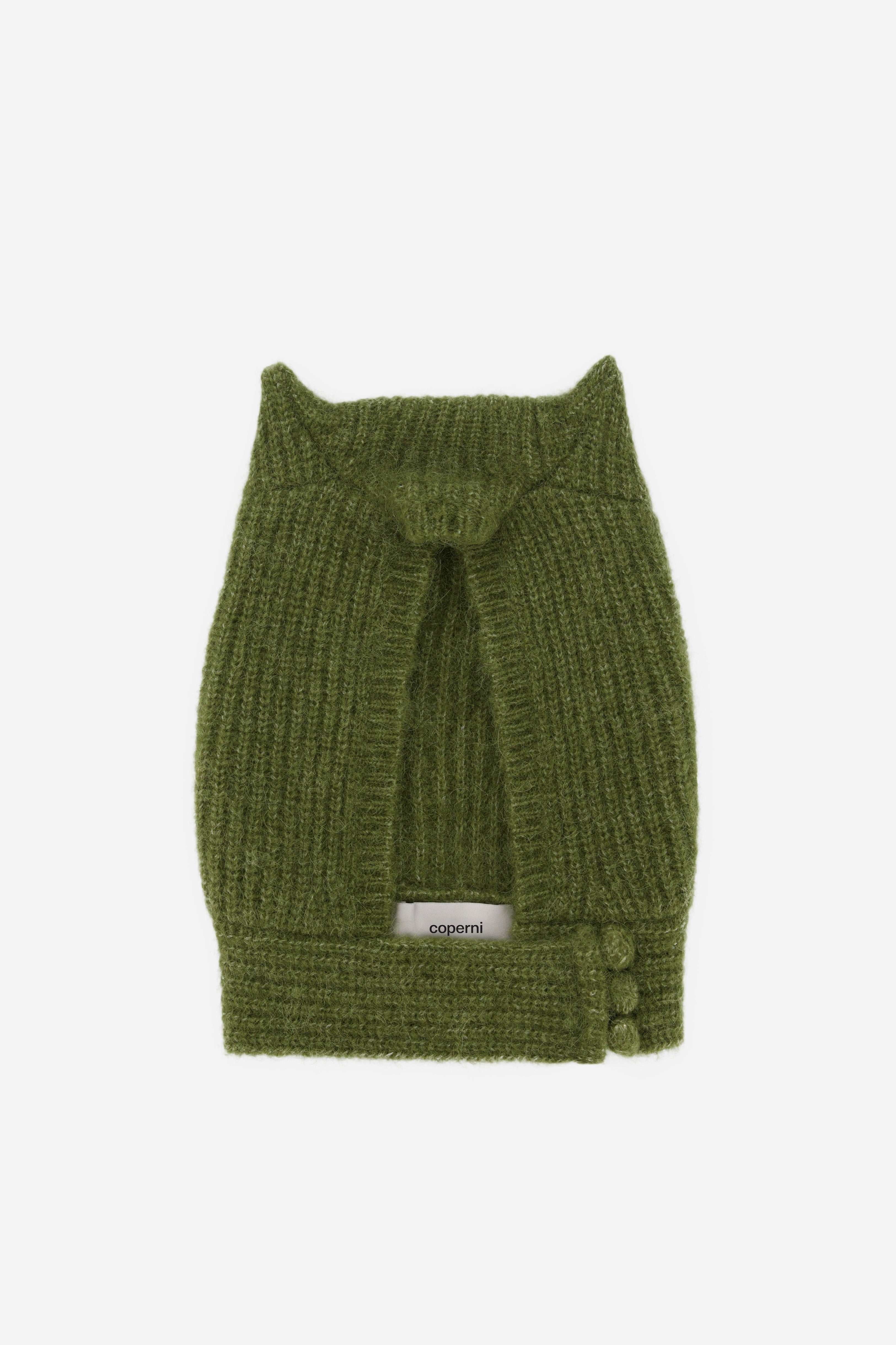 Knitted Horn Beanie