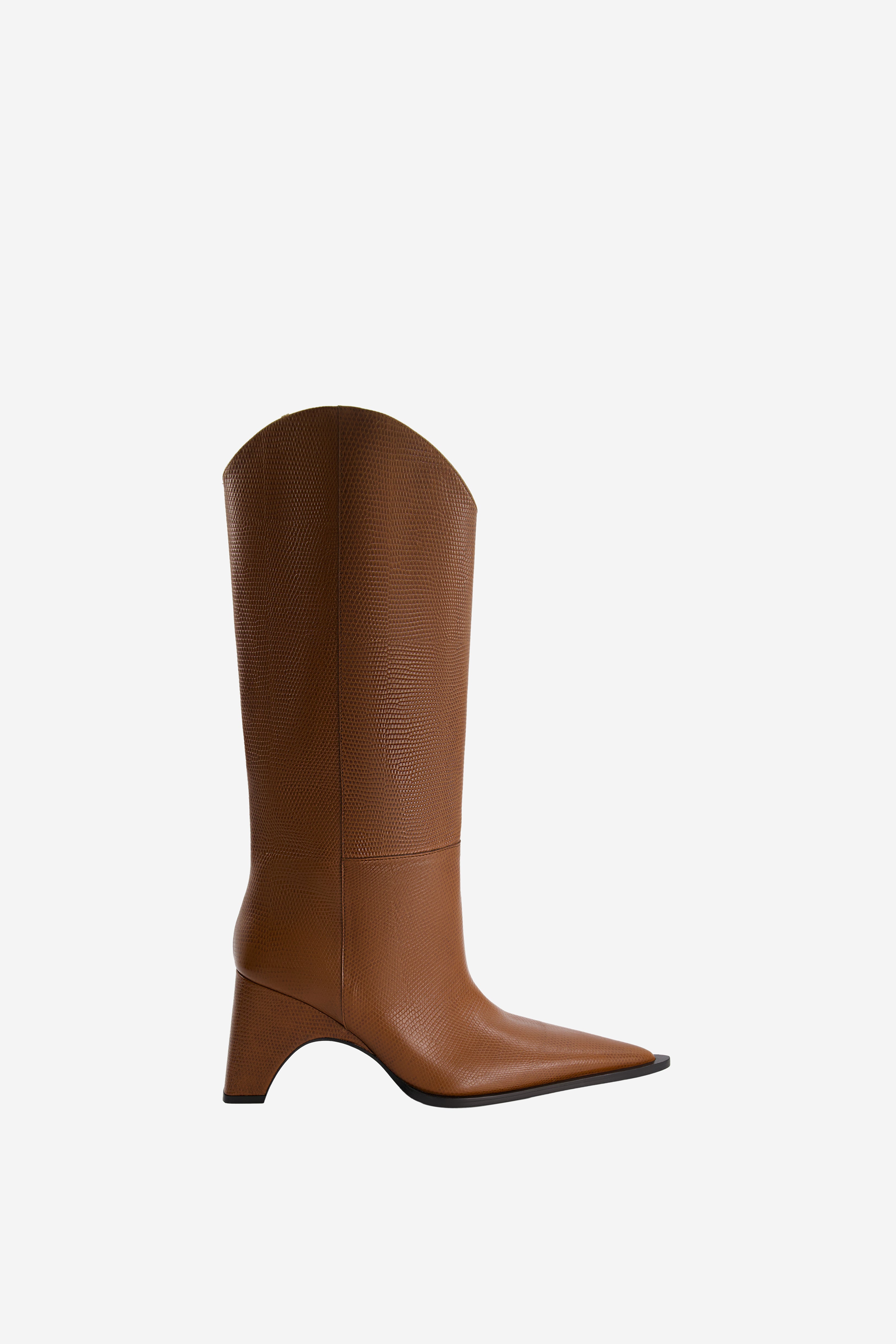 Lizard Print Cowboy Bridge Boot – Coperni