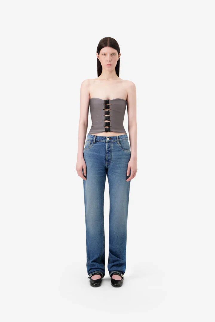 Multi Buckle Top