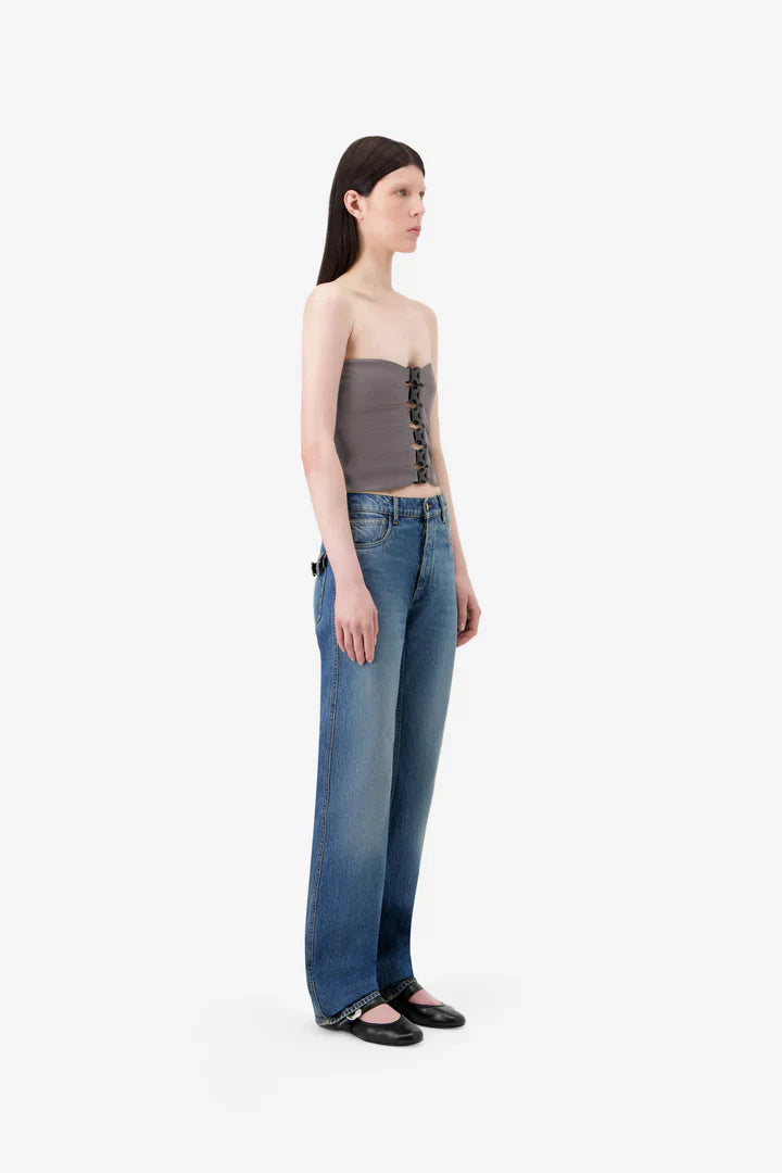 Multi Buckle Top