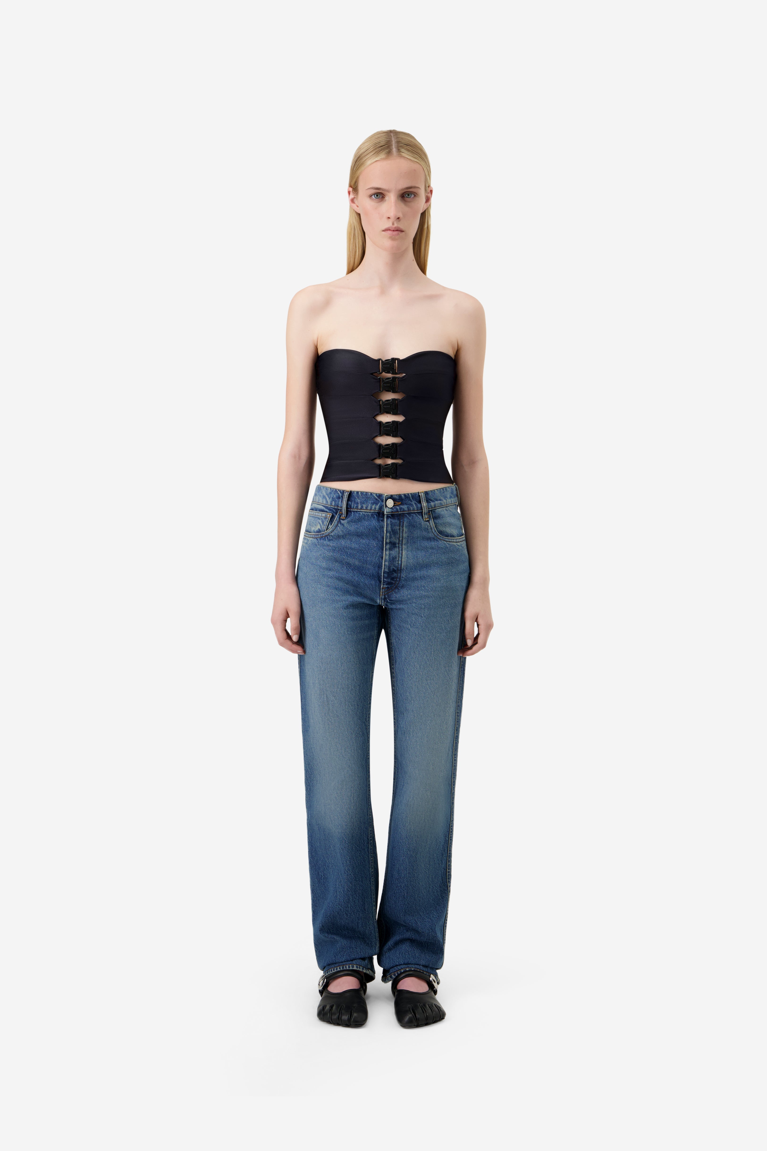 Multi Buckle Top