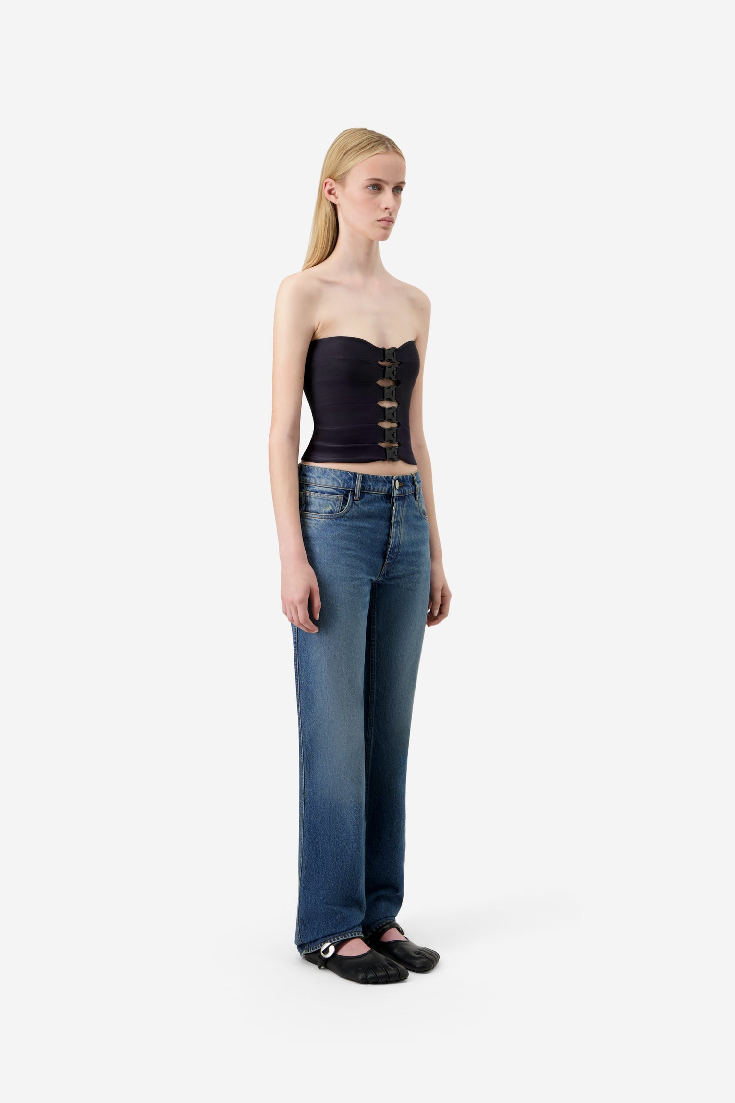 Multi Buckle Top