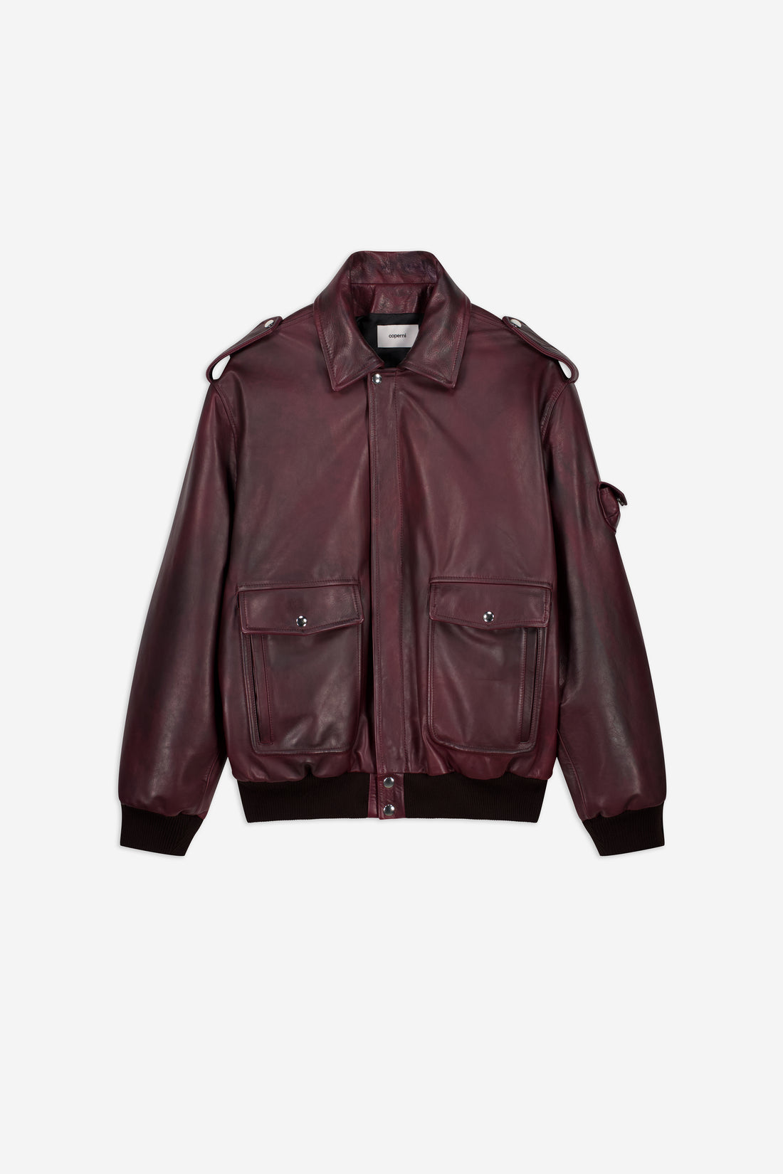 Oversized Leather Jacket