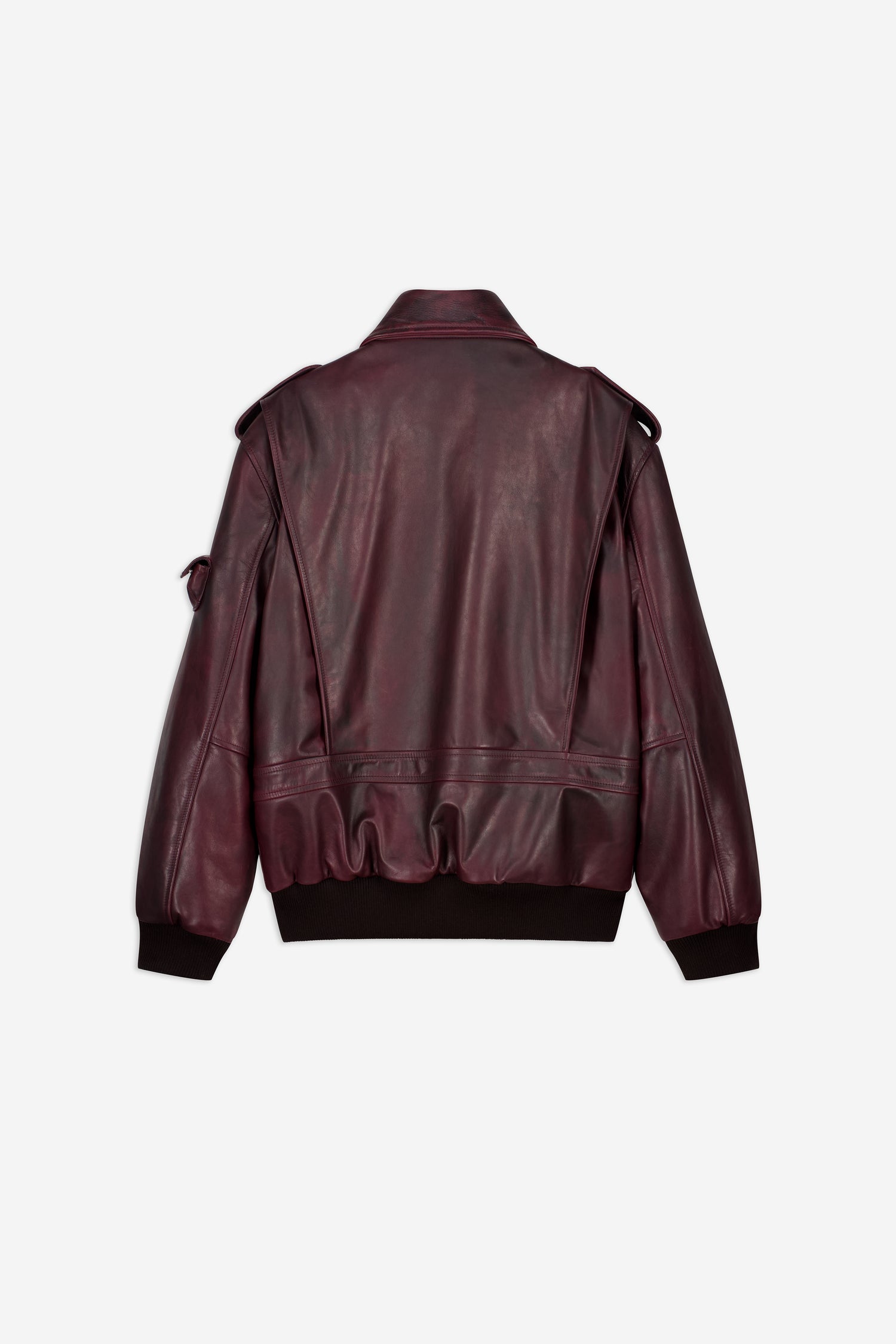 Oversized Leather Jacket