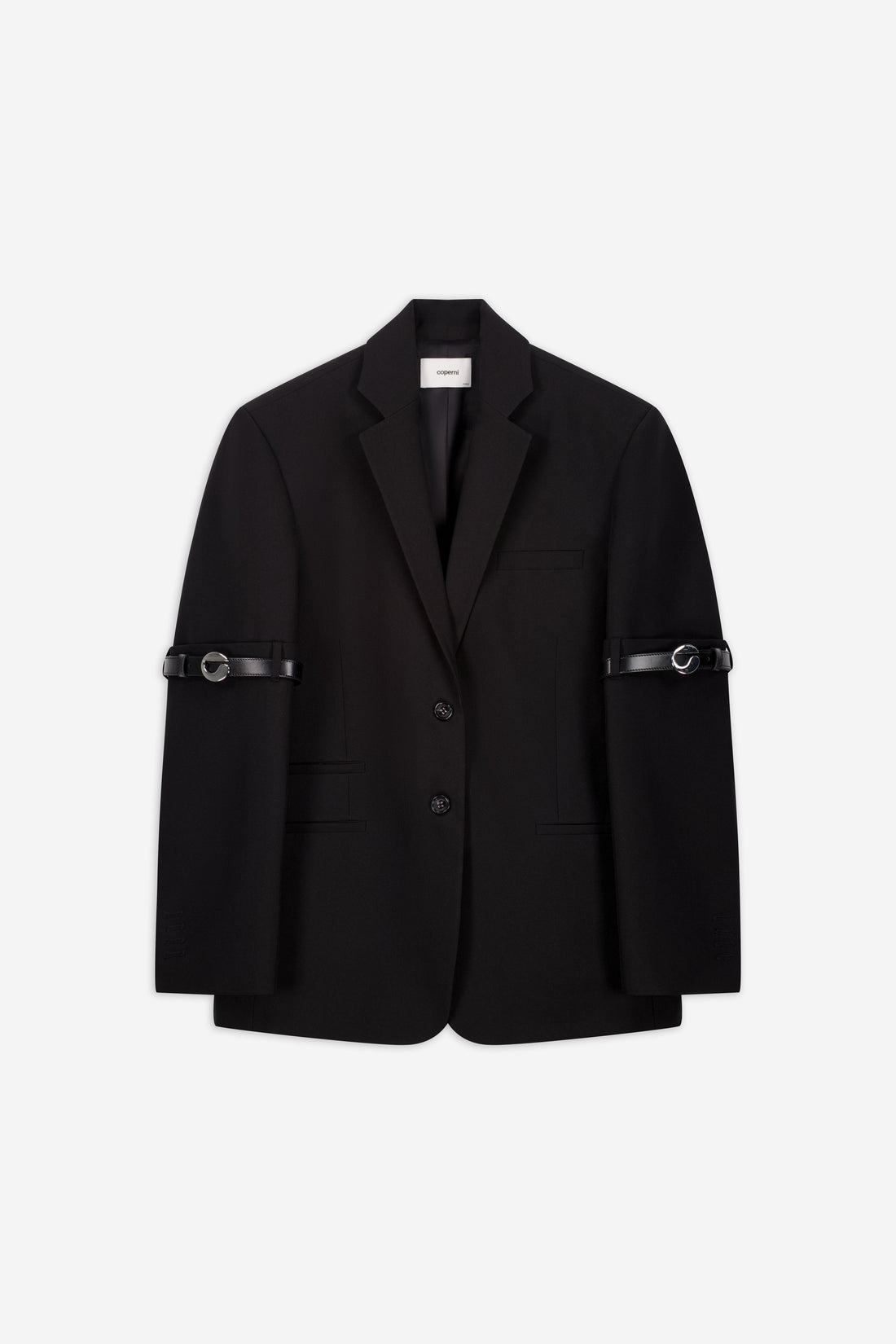 Logo Belted Blazer