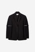 Logo Belted Blazer