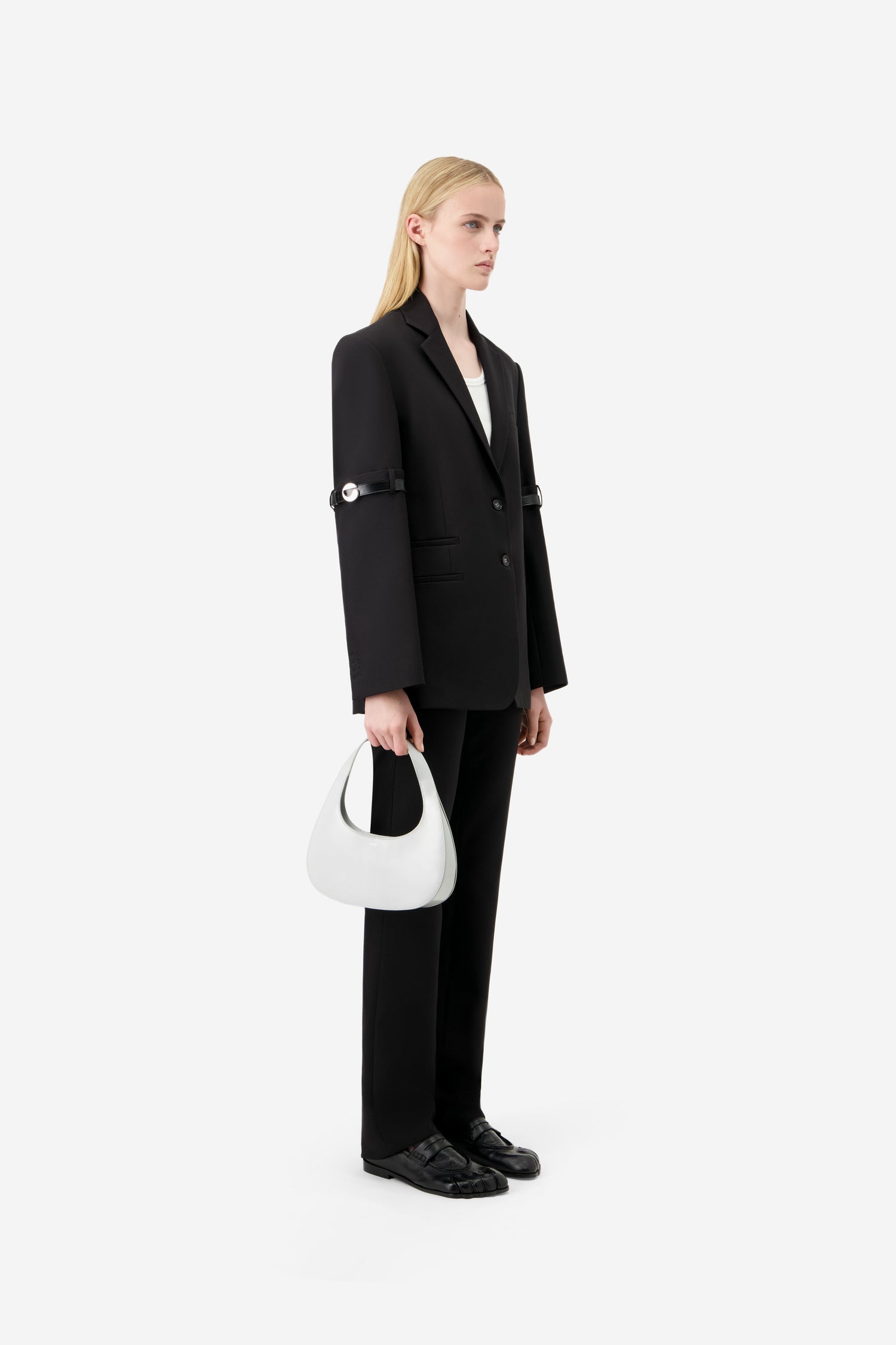 Logo Belted Blazer