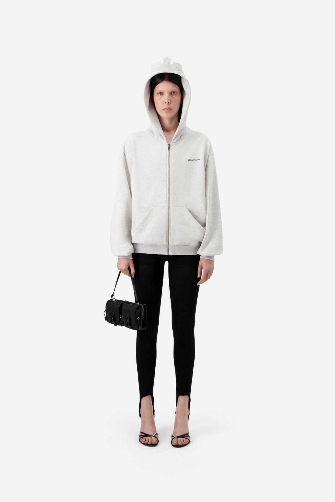 Disney X Coperni Crown Zip Up Hoodie