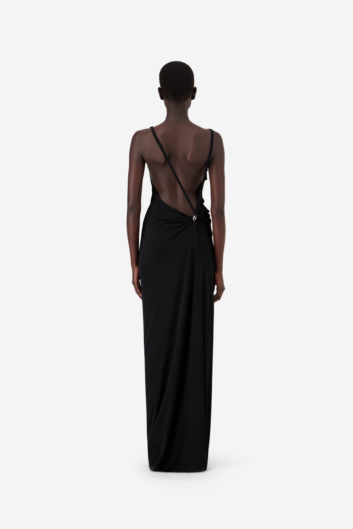 coperni dress black Coperni Logo Dress