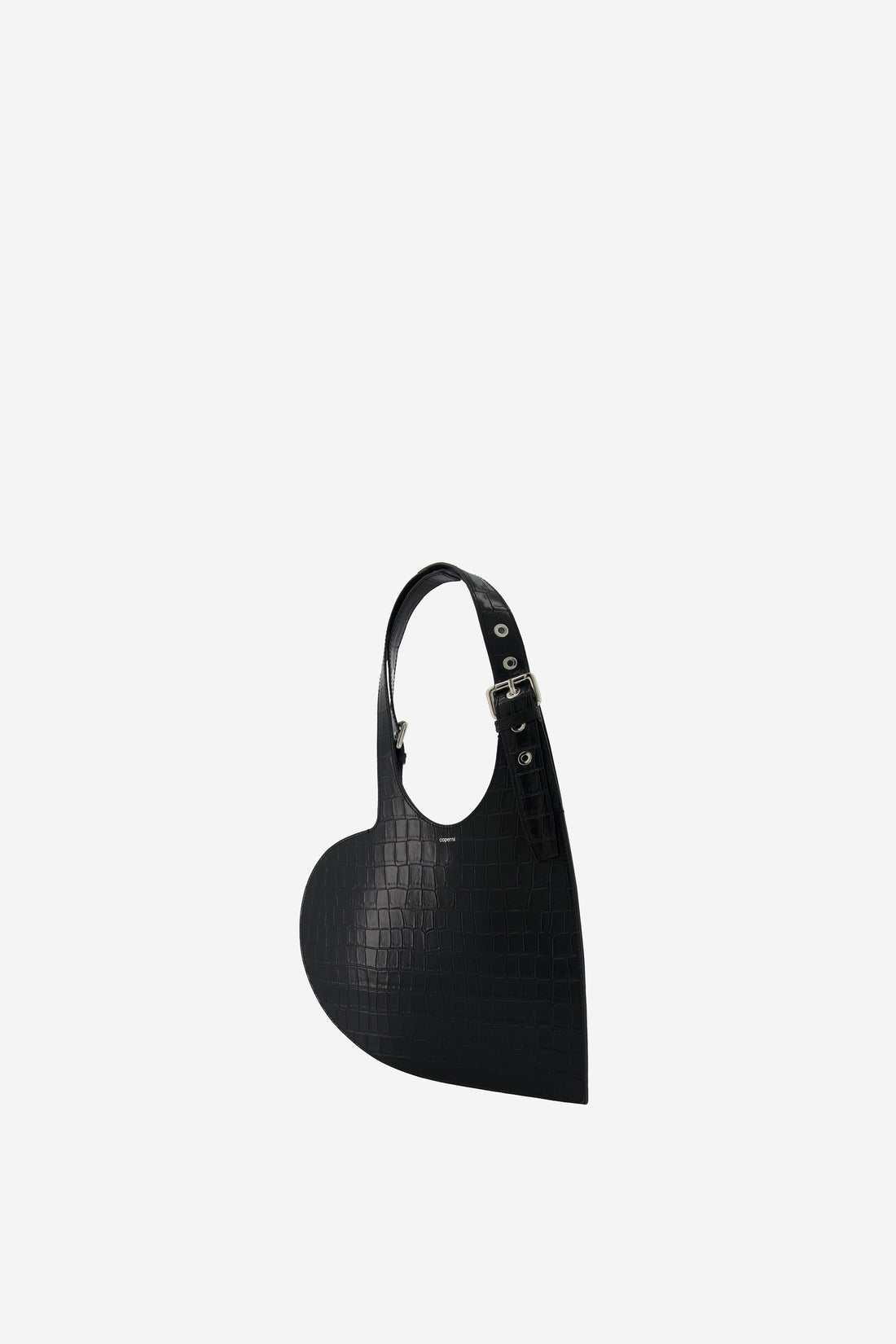 Croco Belt Heart Tote