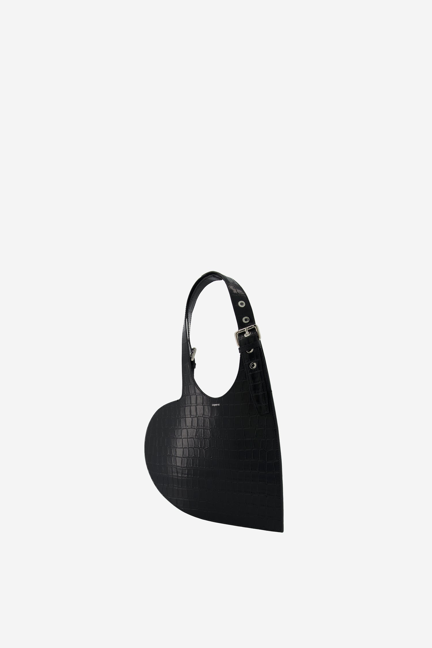 Croco Belt Heart Tote