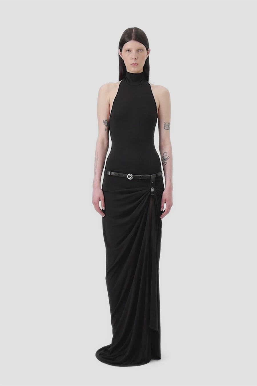 Suspended Halterneck Dress